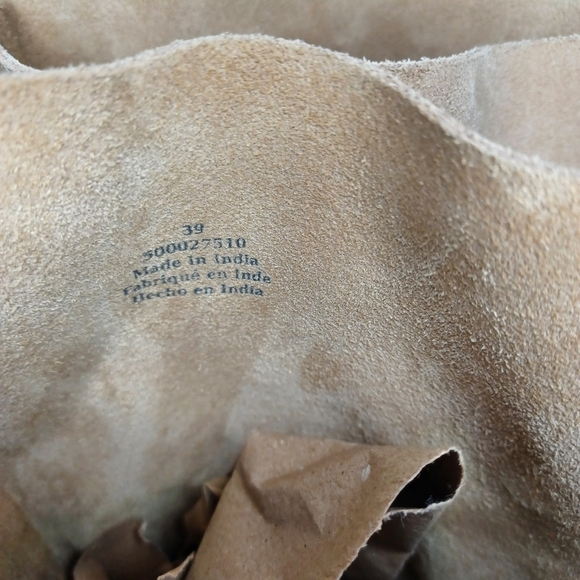 Free People Beige Suede Heeled Boots with Strap Accents NWOT - Picture 3 of 10